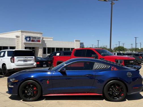 Kona Blue Metallic 2020 Ford Mustang GT Premium