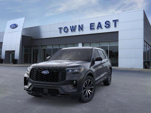 Agate Black Metallic 2026 Ford Explorer ST-Line