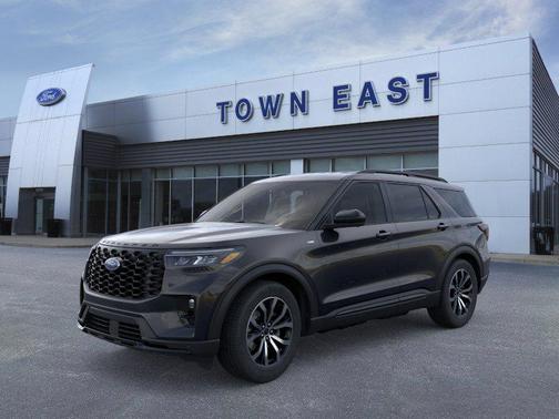 Agate Black Metallic 2026 Ford Explorer ST-Line