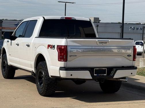 White Platinum Clearcoat Metallic 2015 Ford F-150 Platinum
