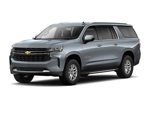 Satin Steel Metallic 2021 Chevrolet Suburban LS