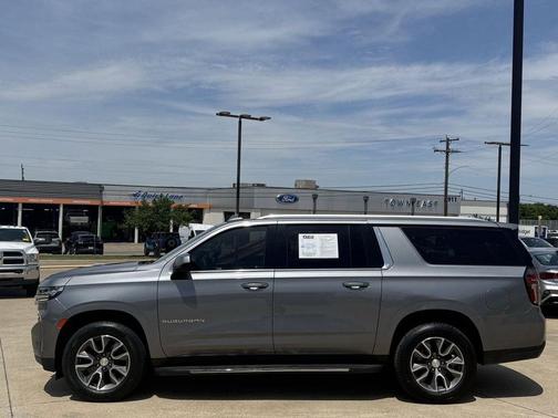 Satin Steel Metallic 2021 Chevrolet Suburban LS