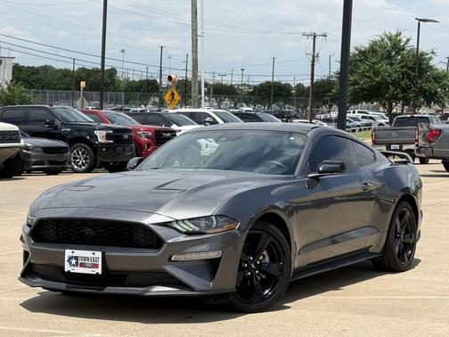 Carbonized Gray Metallic 2022 Ford Mustang EcoBoost