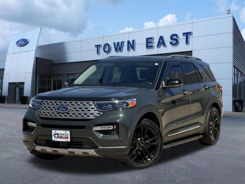 Forged Green Metallic 2022 Ford Explorer Limited