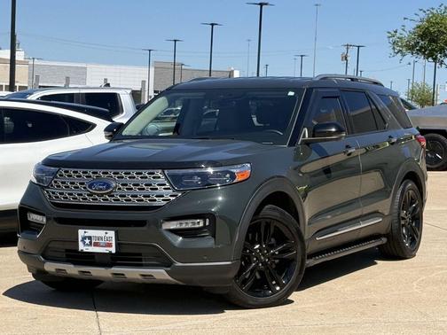 Forged Green Metallic 2022 Ford Explorer Limited