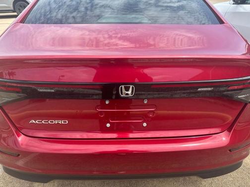 Radiant Red Metallic 2024 Honda Accord LX 1.5T