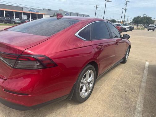 Radiant Red Metallic 2024 Honda Accord LX 1.5T