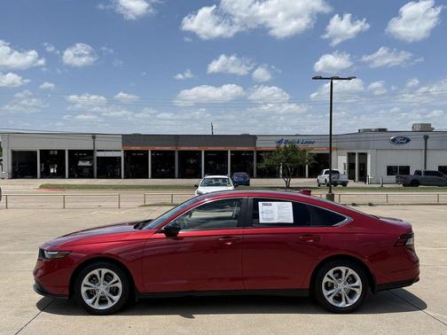 Radiant Red Metallic 2024 Honda Accord LX 1.5T