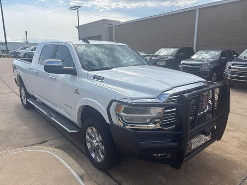 Bright White Clearcoat 2022 RAM 2500 Laramie Mega Cab 4x4 6'4' Box