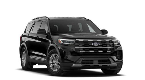 Agate Black Metallic 2026 Ford Explorer Active