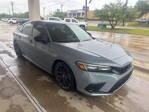 Sonic Gray Pearl 2022 Honda Civic Si Base