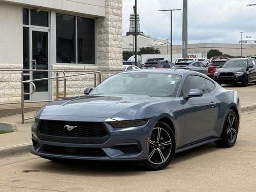 Vapor Blue Metallic 2025 Ford Mustang EcoBoost