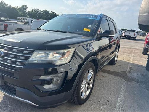 Shadow Black 2017 Ford Explorer XLT