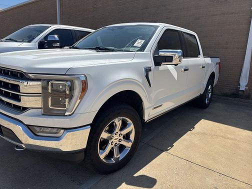 Star White Metallic Tri-Coat 2021 Ford F-150 Lariat
