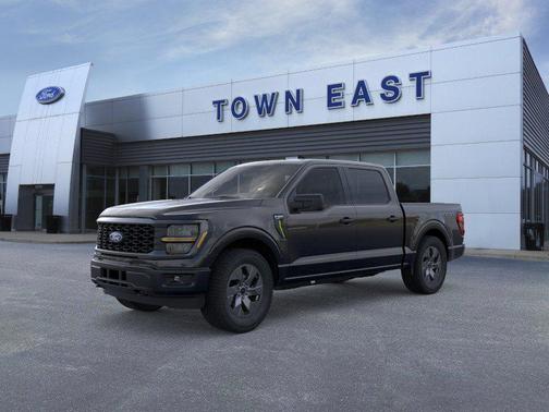 Agate Black Metallic 2025 Ford F-150 STX