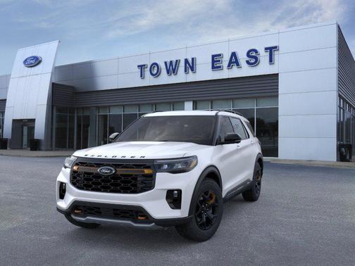 Star White Metallic Tri-Coat 2026 Ford Explorer Tremor