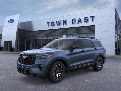 Vapor Blue Metallic 2026 Ford Explorer ST-Line