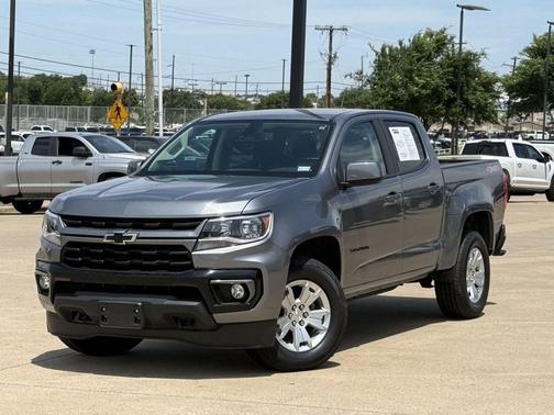 Satin Steel Metallic 2022 Chevrolet Colorado LT