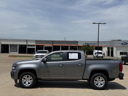 Satin Steel Metallic 2022 Chevrolet Colorado LT