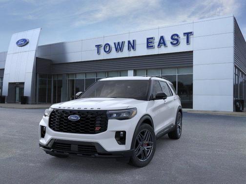 Space White Metallic 2026 Ford Explorer ST
