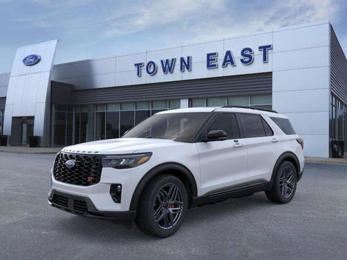 Space White Metallic 2026 Ford Explorer ST