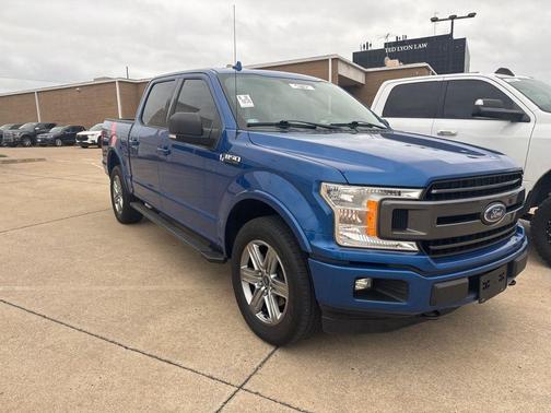 Lightning Blue 2018 Ford F-150 XLT
