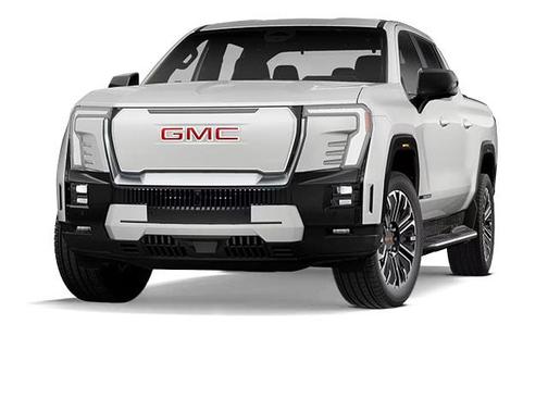 Summit White 2026 GMC Sierra EV Extended Range Denali