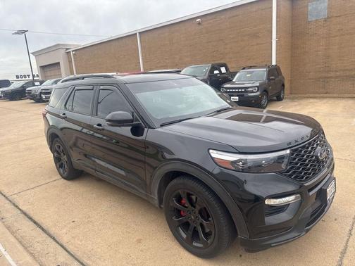 Agate Black Metallic 2023 Ford Explorer ST