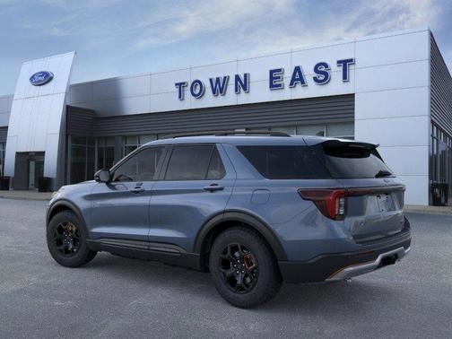Vapor Blue Metallic 2026 Ford Explorer Tremor