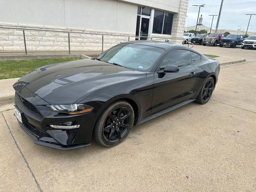 Shadow Black 2020 Ford Mustang EcoBoost Premium
