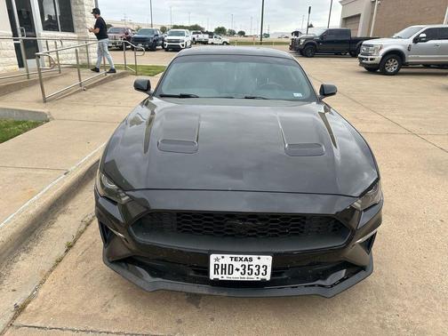 Shadow Black 2020 Ford Mustang EcoBoost Premium