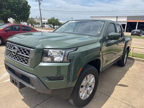 Green Metallic 2022 Nissan Frontier SV