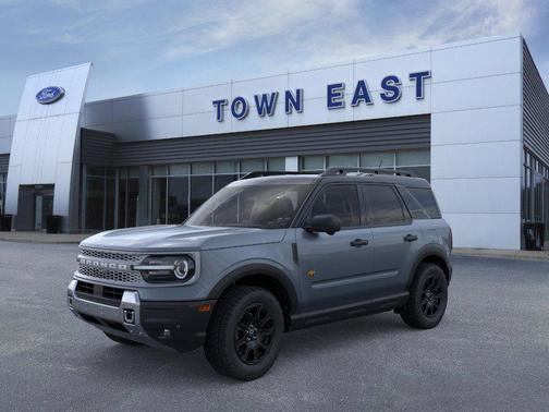 Azure Gray Metallic Tri-Coat 2026 Ford Bronco Sport Badlands