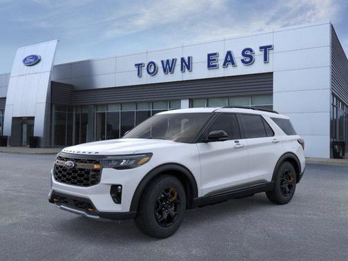 Space White Metallic 2026 Ford Explorer Tremor