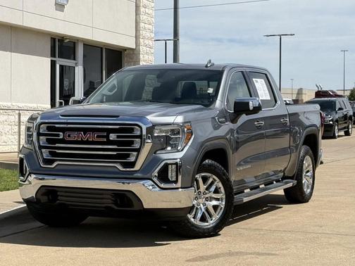 Satin Steel Metallic 2021 GMC Sierra 1500 SLT
