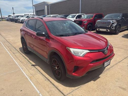 Barcelona Red Metallic 2017 Toyota RAV4 LE