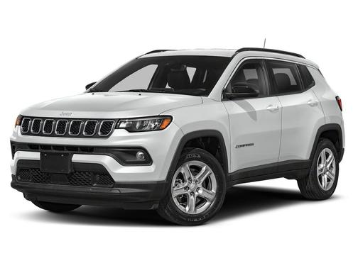 Bright White Clearcoat 2023 Jeep Compass Latitude