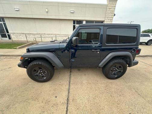 Fathom Blue Pearlcoat 2025 Jeep Wrangler Sport