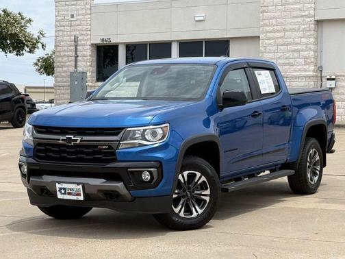Bright Blue Metallic 2022 Chevrolet Colorado Z71