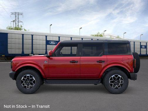 Ruby Red Metallic Tinted Clearcoat 2026 Ford Bronco Outer Banks