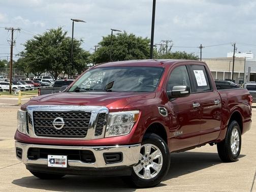 Cayenne Red 2017 Nissan Titan SV