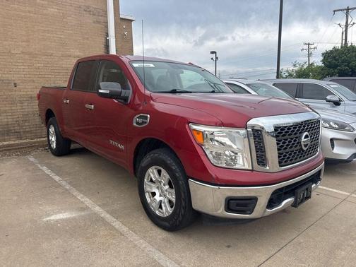 Cayenne Red 2017 Nissan Titan SV