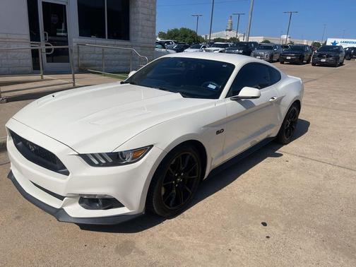 Wimbledon White 2015 Ford Mustang GT 50 Years Limited Edition