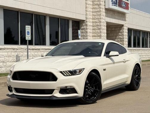 Wimbledon White 2015 Ford Mustang GT 50 Years Limited Edition