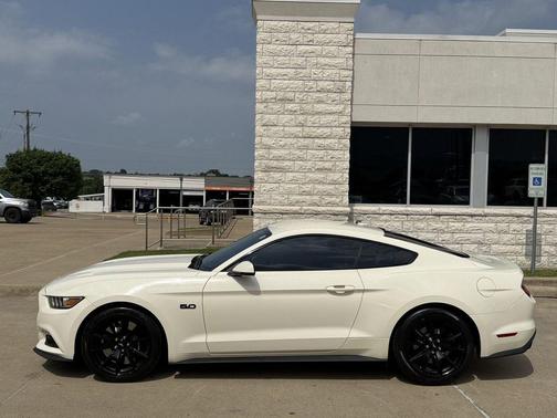 Wimbledon White 2015 Ford Mustang GT 50 Years Limited Edition