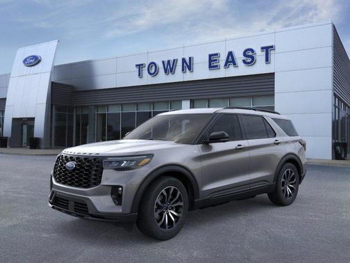 Carbonized Gray Metallic 2026 Ford Explorer ST-Line