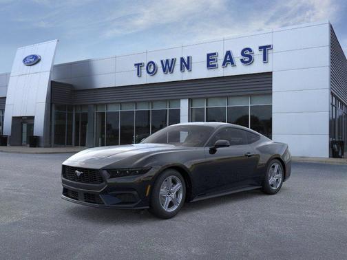 Shadow Black 2026 Ford Mustang EcoBoost