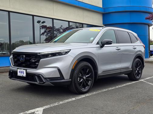 Solar Silver Metallic 2025 Honda CR-V Hybrid
