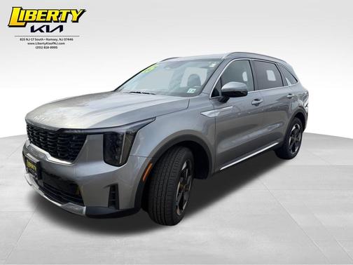 Steel Gray 2025 Kia Sorento Hybrid EX