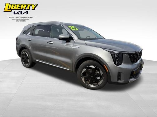 Steel Gray 2025 Kia Sorento Hybrid EX SUV